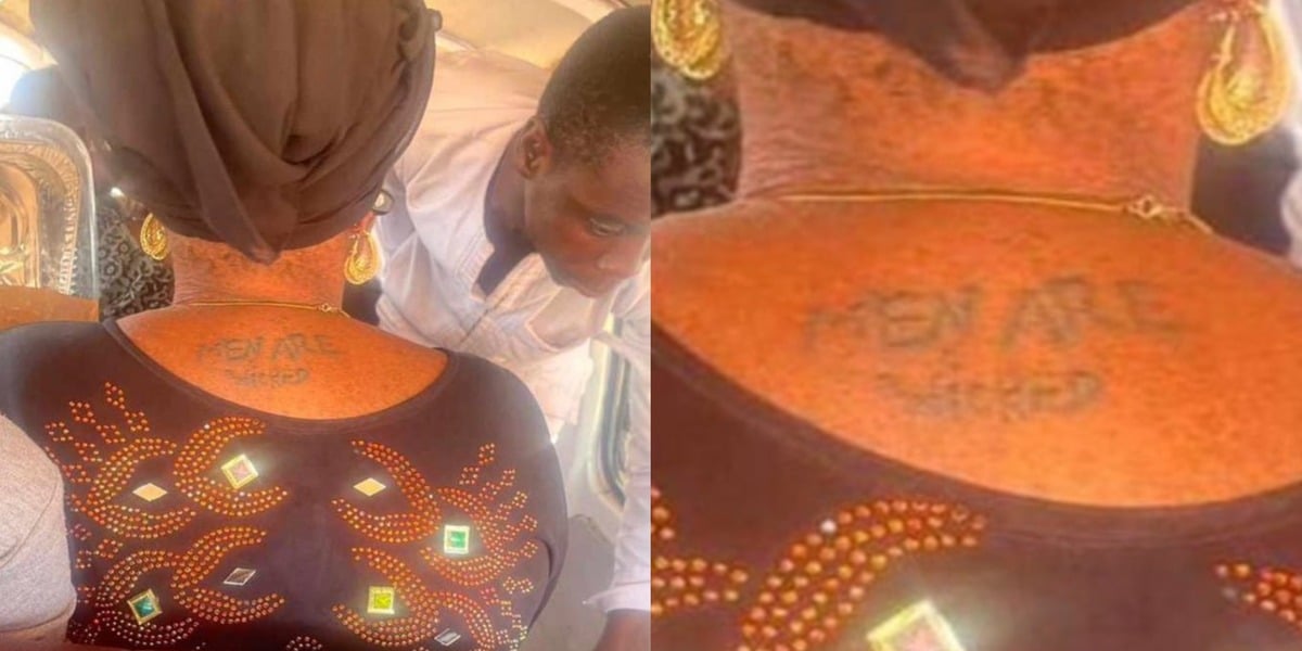 Nigerian woman's 'Men are Wicked' tattoo breaks the internet