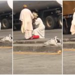 Video of old man and wife displaying love on main road goes viral