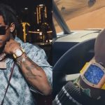 "And he no get house for Lagos" – Shallipopi set tongues wagging as he flaunts his Richard Mille wristwatch worth N232m