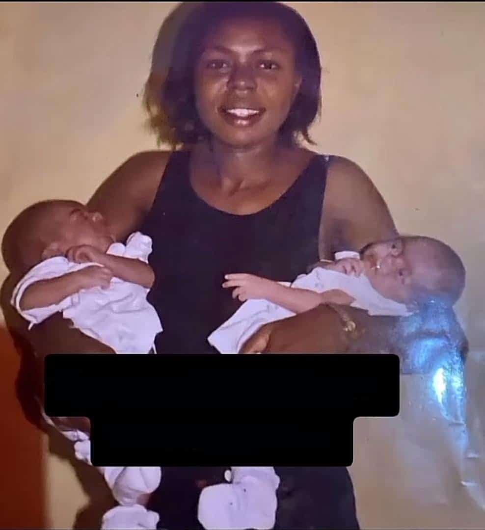 Single mother of two children shares glow up