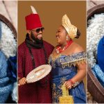 Stan Nze and wife, share first photos of their new bundle of joy