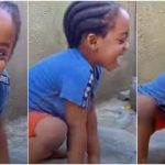 “I thought he was Davido’s Ifeanyi”- Video of little boy acting like ‘Spiderman’ causes stir