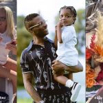"Suprise Granny" - Wizkid's son, Zion Balogun sweeps grandmother off her feet with flowers on her birthday