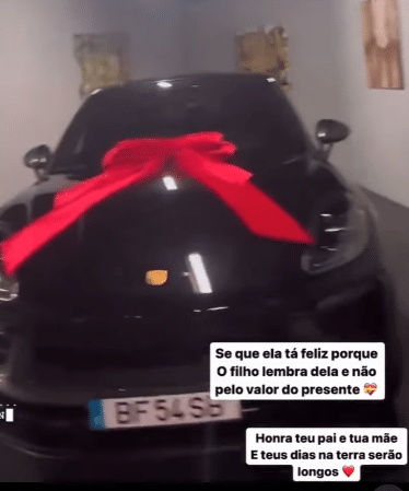 Cristiano Ronaldo surprises his mother with a $73k Porsche Cayenne on her 69th birthday