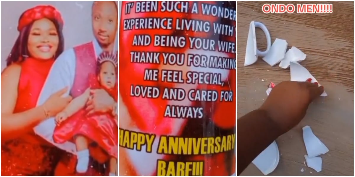 "He used our baby" - Lady dumps husband just days to their 3rd wedding anniversary, shares what she discovered about him
