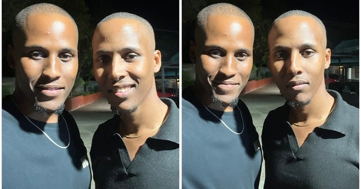 Man confused as he meets total stranger who looks like him